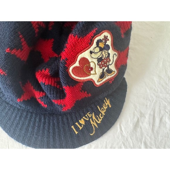 Tokyo Japan Disney Mickey Mouse Bobble Beanie Snow Heavy Hat 58cm main image 6